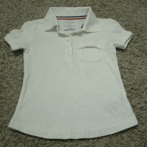 Pre owned Button up white shirt for girls